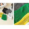 Yoga Pilates Five Finger Socks Ankle Men Non Slip Mesh Solid Simple Athletic Sport Boat Toe Socks