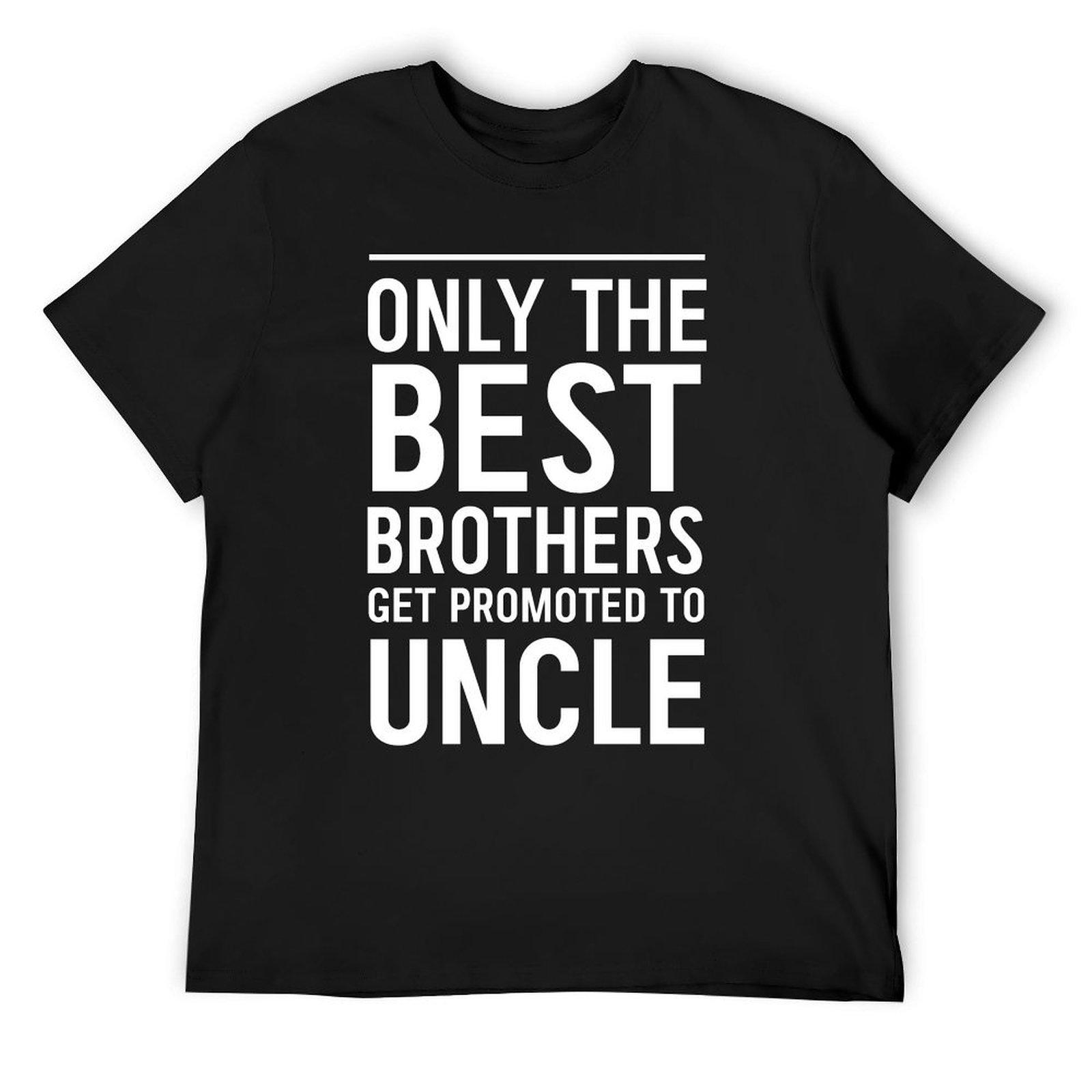 

Only the best brothers get promoted to Uncle T-Shirt blue archive oversized Short sleeve tee korean fashion men t shirts 4XL