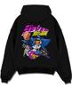 Dio Hoodie JoJo’s Bizarre Adventure Villain Retro Art Hoodie Black Printed Men Women Sweatshirt Oversized Pullover Tracksuit Female Male Clothing