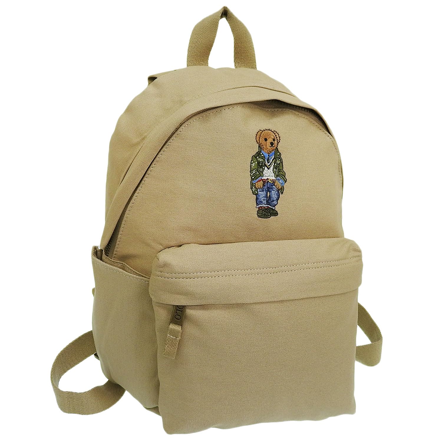 Ralph Lauren Men s and Women s Backpack, Cotton, Beige, 9AR076X9W, RALPH LAUREN [Used]