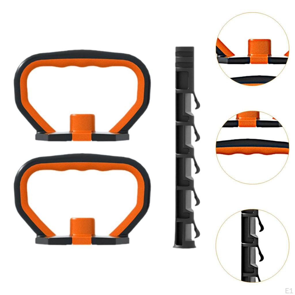 Mâner reglabil cu Kettlebell Grip pentru gantere Kettle Bell Antrenament de forță pentru interior