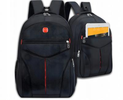 Herren- und Damenrucksack für Arbeit Schule Wasserdicht Sport Schwarz Hohe Kapazität P18