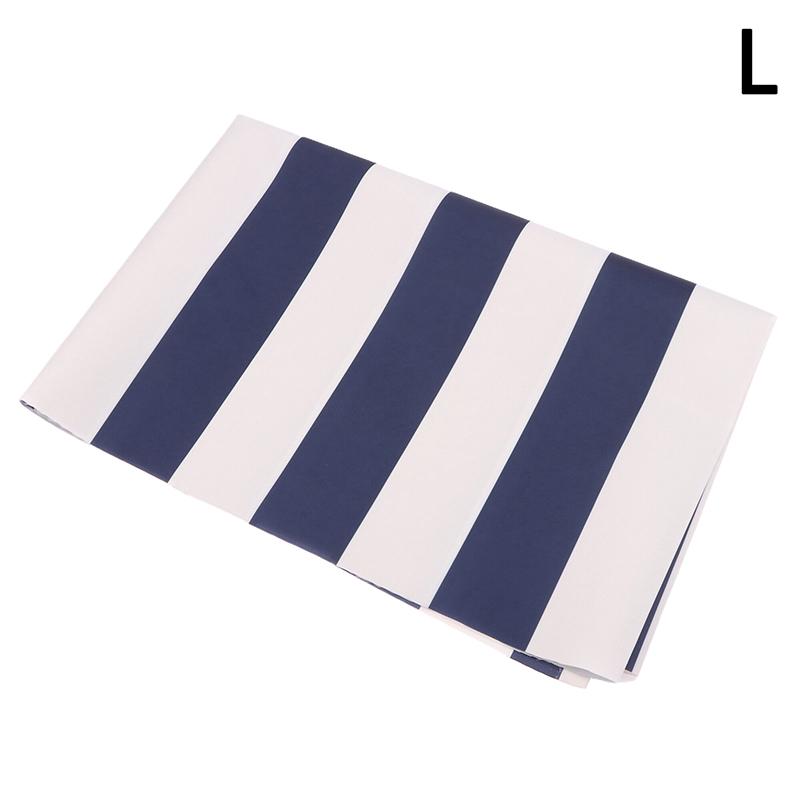 420D  Striped Print Oxford Fabric Waterproof Fabric Canopy Tent Umbrella Cloth Pu Coated 50X150Cm Sunshade