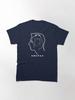 Depeche Mode Members Matryoshka Profile White Outline Black Background + DMCPAV Logo Classic T-Shirt
