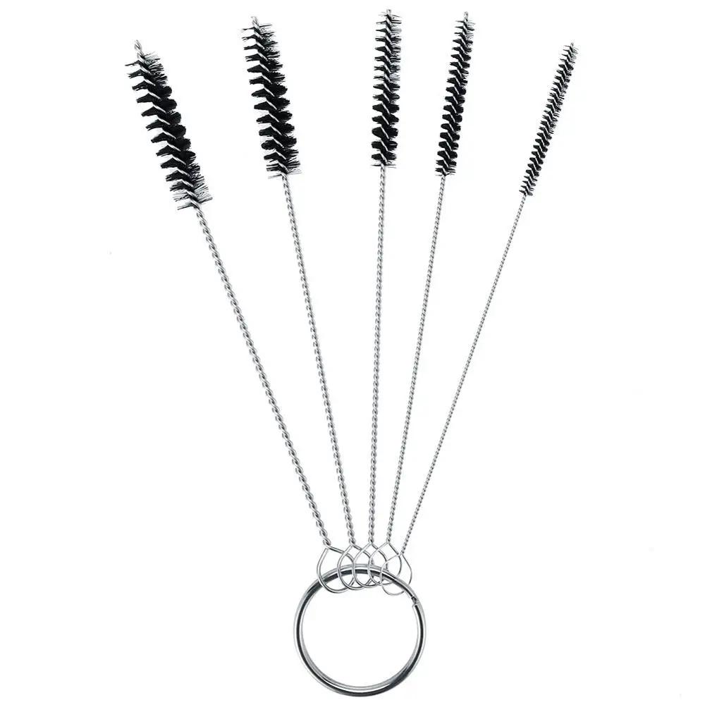15PCS Car/Motorcycle Carburetors Carbon Dirt Jet Remove Cleaner Cleaning Wires Set Cleaning Needles Nylon Brushes Tool Kit