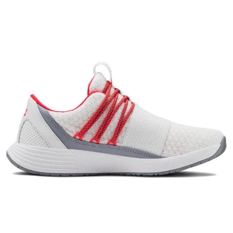 Under Armour Breathe Lace Comfortable Breathable Low-Top Training Shoes Women sneaker White 3019973-104