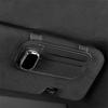 Anti-scratch Glasses Clip PU Leather Eyeglasses Hanger Sunglasses Holder  Vehicle Accessories