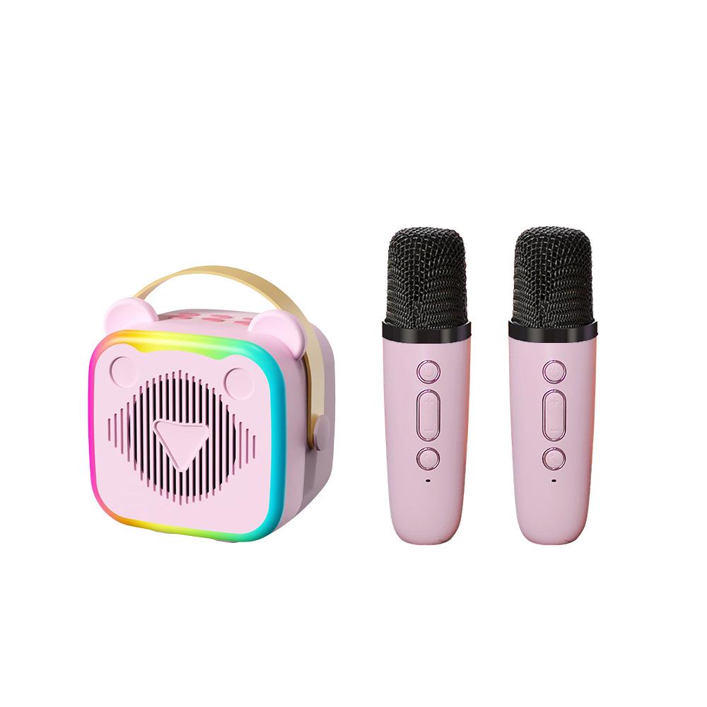 K10 All-in-One Bluetooth Karaoke-Lautsprecher & Mikrofon - Perfektes Gesangsgeschenk für Kinder (K12-Version)