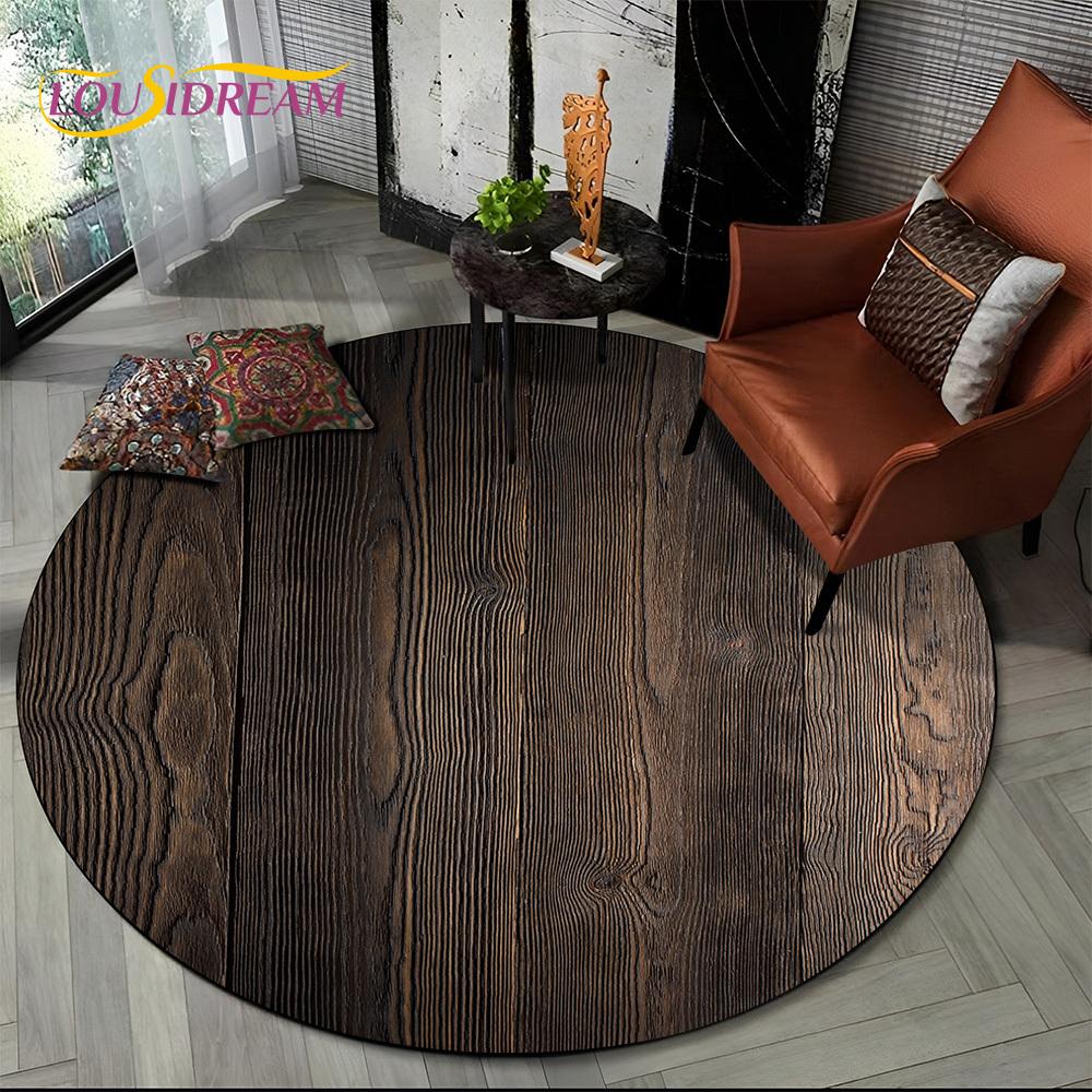 Gamepad Cartoon Game  Gamer Round Carpet Rug for Living Room Bedroom Child Playroom Chair Decor,Pet Area Rug Non-slip Floor Mat
