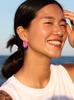 Sundaydiscoclub Color Layered Earrings Pink