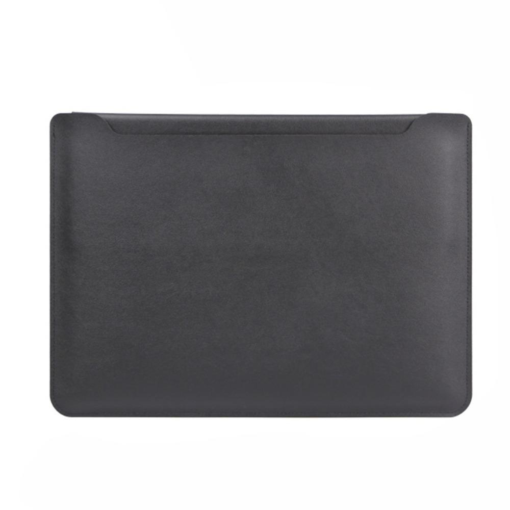 

Bracket Design Laptop Sleeve Case PU Leather Laptop Bracket Inner Bag Laptop Sleeve Bag Office чёрный