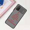 Merry Christmas Case For Xiaomi Mi Poco X3 NFC M3 11 10 12 9T 11T 10T Pro Note 10 Lite Matte Hard Phone Covers
