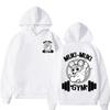 Anime Devil Killer Uzui Tengen Printed Hoodie Neutral Fun Ninja Mouse Muki Muki Gym T-shirt Muscle Mouse Hoodie