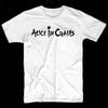 Alice In Chains LOGO V1 T Shirt BLACK WHITE All Sizes S-5XL
