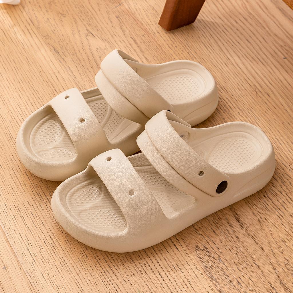 EVA Women Summer Sandals Thick Bottom Soft Beach Sandals Fashion Comfortable Non-slip Sandals Lightweight Casual Ladies Sandals