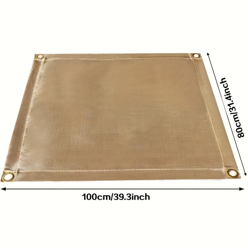 Outdoor Camping Fireproof Cloth Picnic Barbecue Insulation Mat Flame Retardant High Temperature Fire Blanket Fiberglass Mat