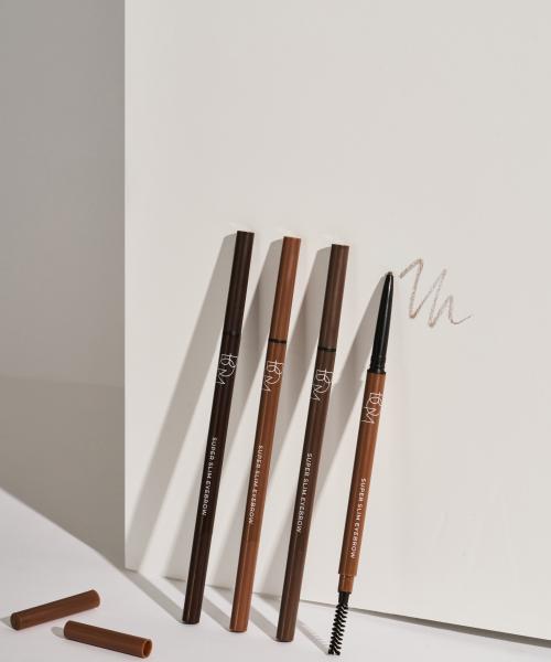 BOM Super Slim Eyebrow #01 Charcoal Brown