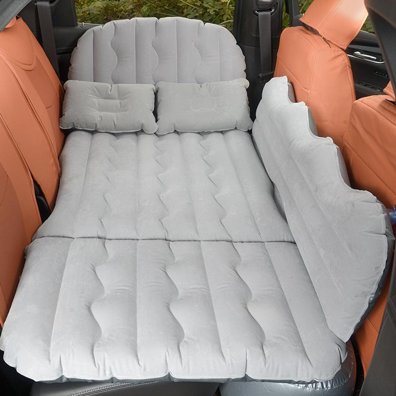 Inflatable Car Mattress for SUV and Sedan - Folding Travel Bed for Sleep and Self-Driving Tours