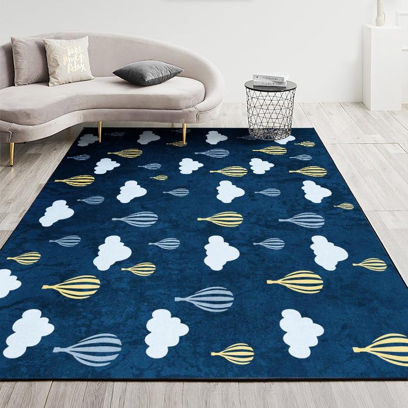 Modern Minimalist Style Large Carpet Anti-slip Wear-resistant Soft Mat for Living Room Bedroom Rug Beautiful and Fashionable