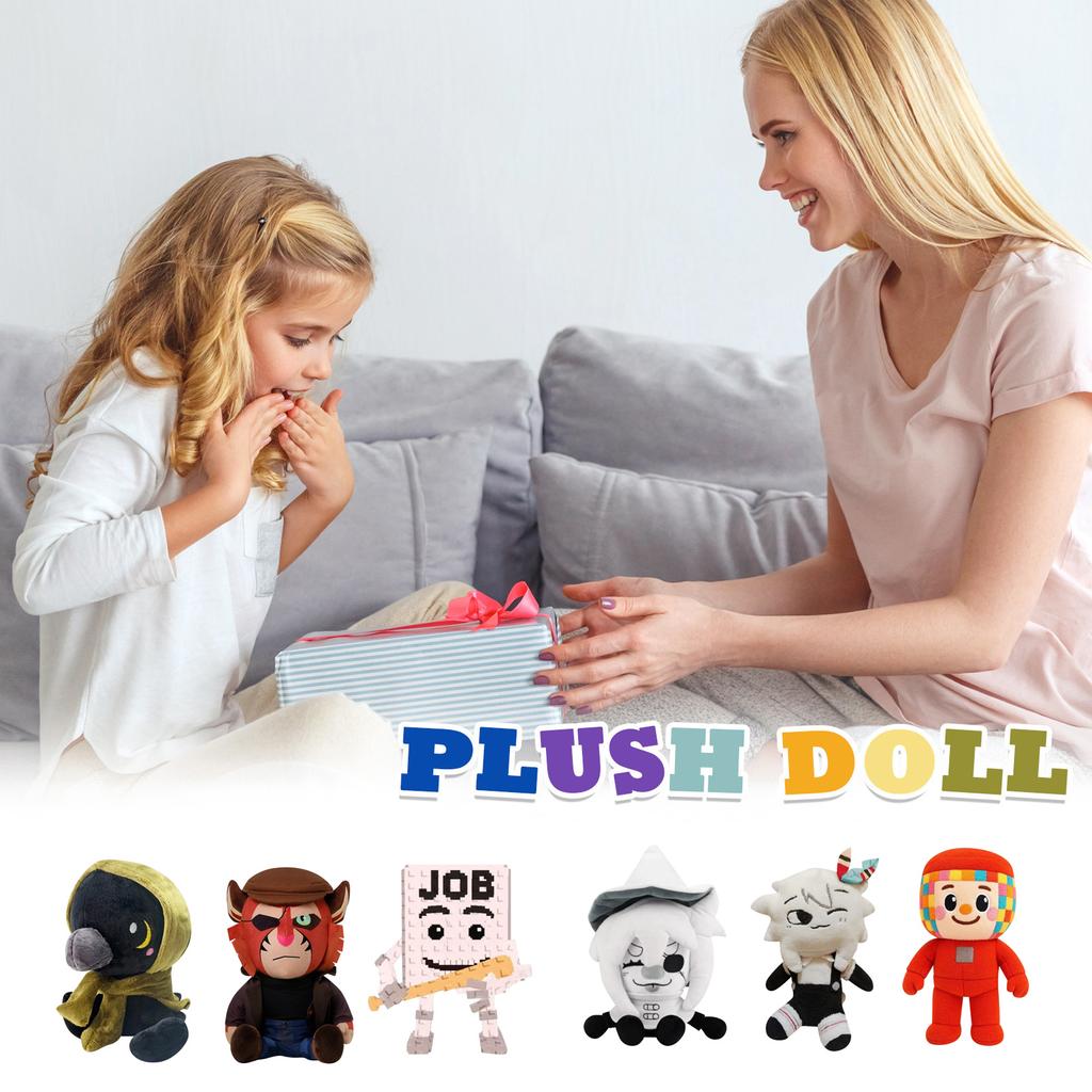 Plush Doll, Toy Gift, Cartoon , Children's Rag Doll, Children's Gift Pillow