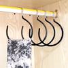 Multi-Functional Space-Saving Hat Scarf Hanger Non Slip Round Scarf Holder Belt Scarf Ring Hanging Hook Versatile Closet Hanger