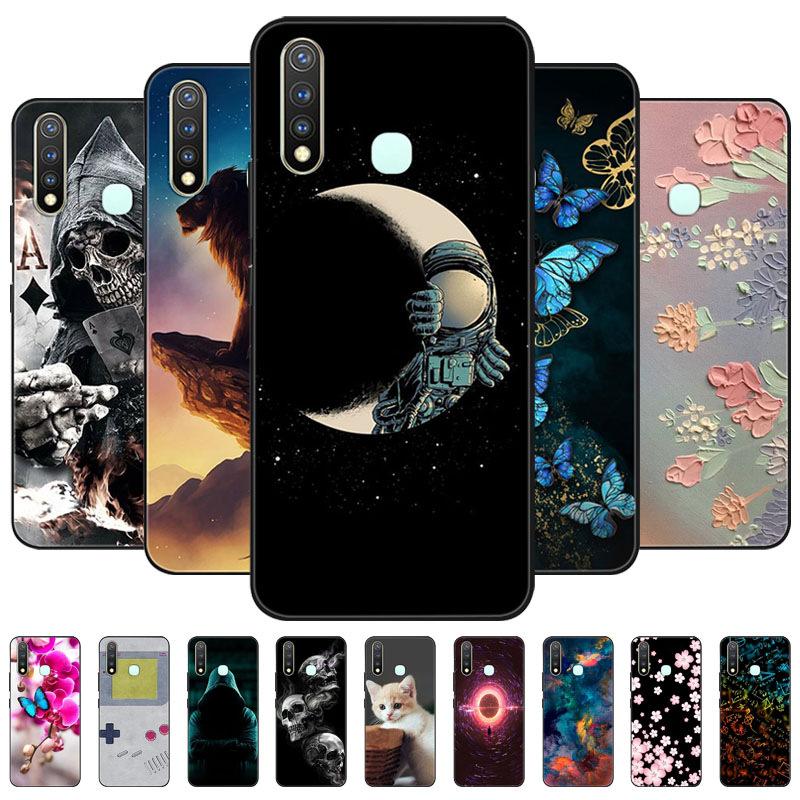 For Vivo Y19 1915 Case Y5S Luxury Fashion Shockproof Soft Silicone Back Cover For Vivo Y 19 VIVOY5S Phone Case Funda VIVOY19