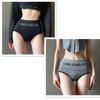 Hohe Taillen Unterwäsche für Damen Modische Damen Aus Reiner Baumwolle Mit Einem Eingesetzten Schritt Angehobener Po Aus Vollbaumwolle Für Winter Slips