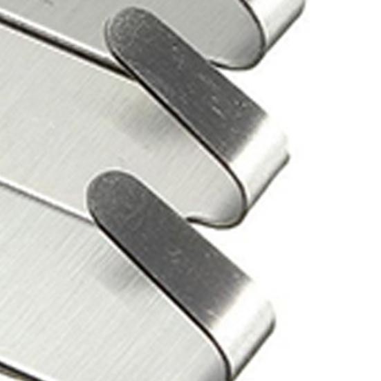 6Pcs/Lot Self Adhesive Stainless Steel Wall Glass Stick Hooks Hangers Holders