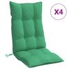 Hochlehner Seat Cushions 4 pcs Green Oxford Fabric