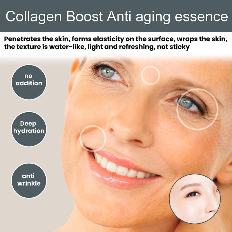 Collagen Boost Anti-Aging Essence, Wrinkle Removing And Whitening Serum
