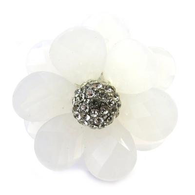 [M7813] - White 'Mineralia' Ring