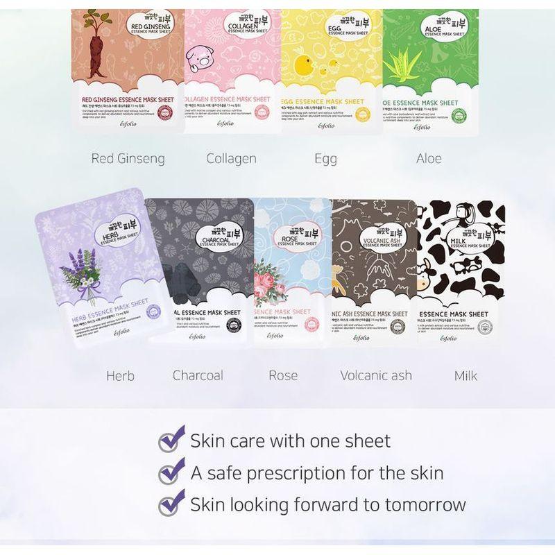 esfolio - Herb Essence Mask Sheet Set