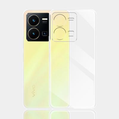 Für Vivo Y35 2022 Hülle Rückabdeckung Klare Silikon Weiche Hülle Für Vivo Y35 Y33s Y21 Y21s Y20 Stoßfänger Hülle Für vivo Y20s Y20i Hüllen
