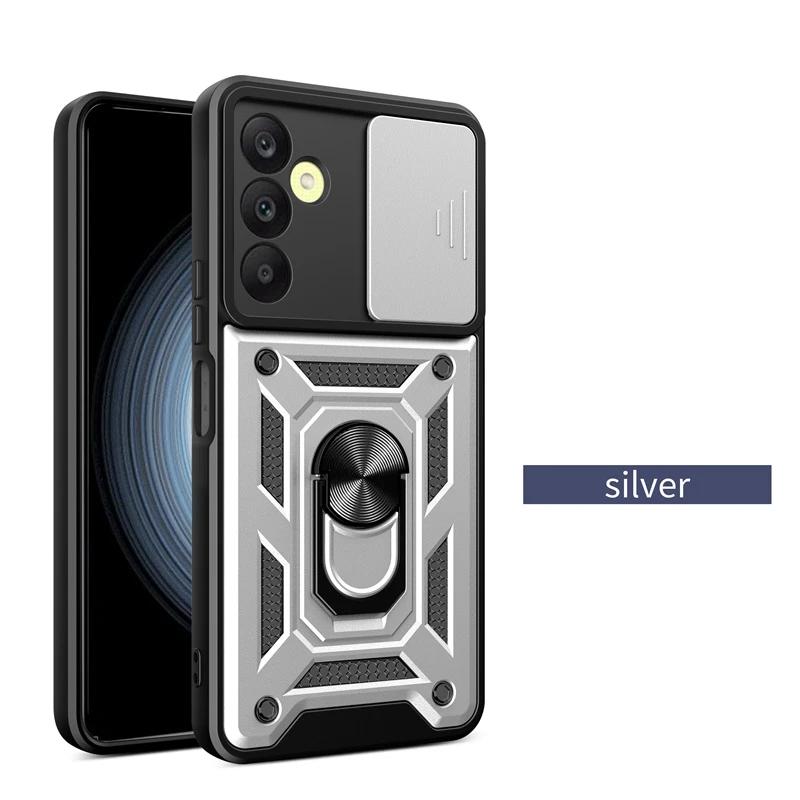 MilitaryArmor Case For Samsung Galaxy M15 M55 5G M14 M34 M54 M23 M33 M53 Cover Lens Protection Ring Stand Holder Coque Fundas