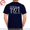 Born In 1971 Plus Size 5xl 6xl Tshirt Unisex Tshirt Homme Summer Made 1971 Aged To Perfection T Shirt Unisex Birthday Gifts Tee Shirt