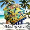 Parapluie Personnalisé Nom Cristiano Ronaldo Imprimé, Ouverture/Fermeture Automatique, Structure Robuste à 8 Baleines, Utilisation Quotidienne Camping Randonnée, Cadeau d'Anniversaire