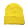 Warm Knitted Beanie For Women New Autumn Winter Skullies Fluorescent Ladies Cap