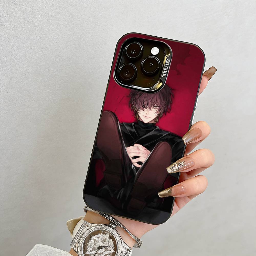 

T-Towa Slow D-Damage Phone Case For iPhone 17,16,15,14,13,12,11 Plus,Pro Max,XS,Colorful Silver Black Cover iPhone16
