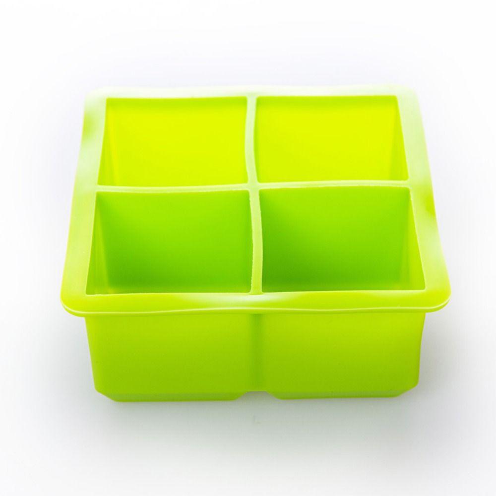 4/6/8/12 Grids Ice Cube Maker Silicone Square Ice Mold  for Whiskey/Brandy/Cubitera