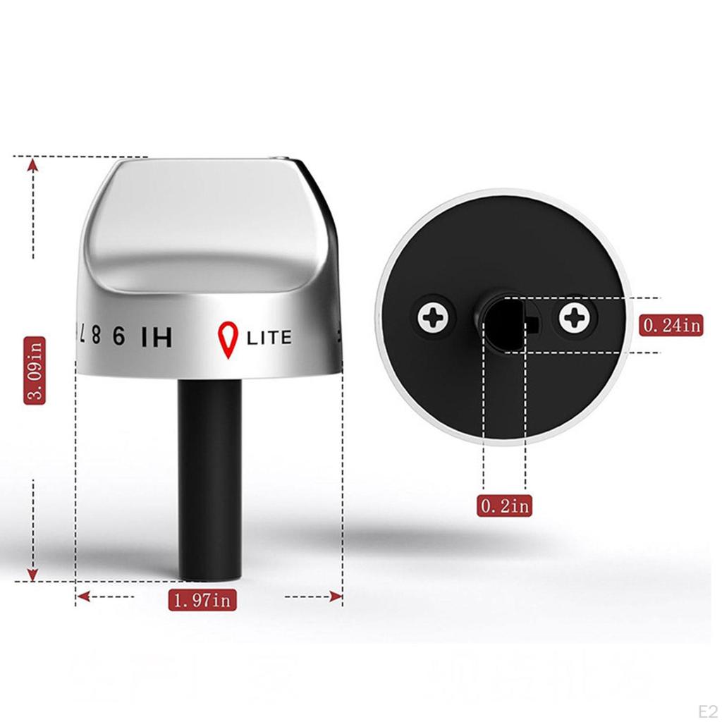 Gas Knob Range Control Replacment Cooktop Universal Rotary Switch for Oven Kitchen