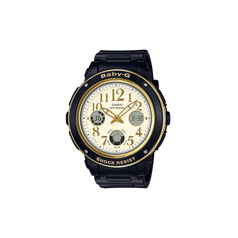 

Casio CASIOBABY-G series three-dial bright yellow surface waterproof electronic watch quartz movement resin strap Japanese and Korean BGA-151EF-1B жёлтый