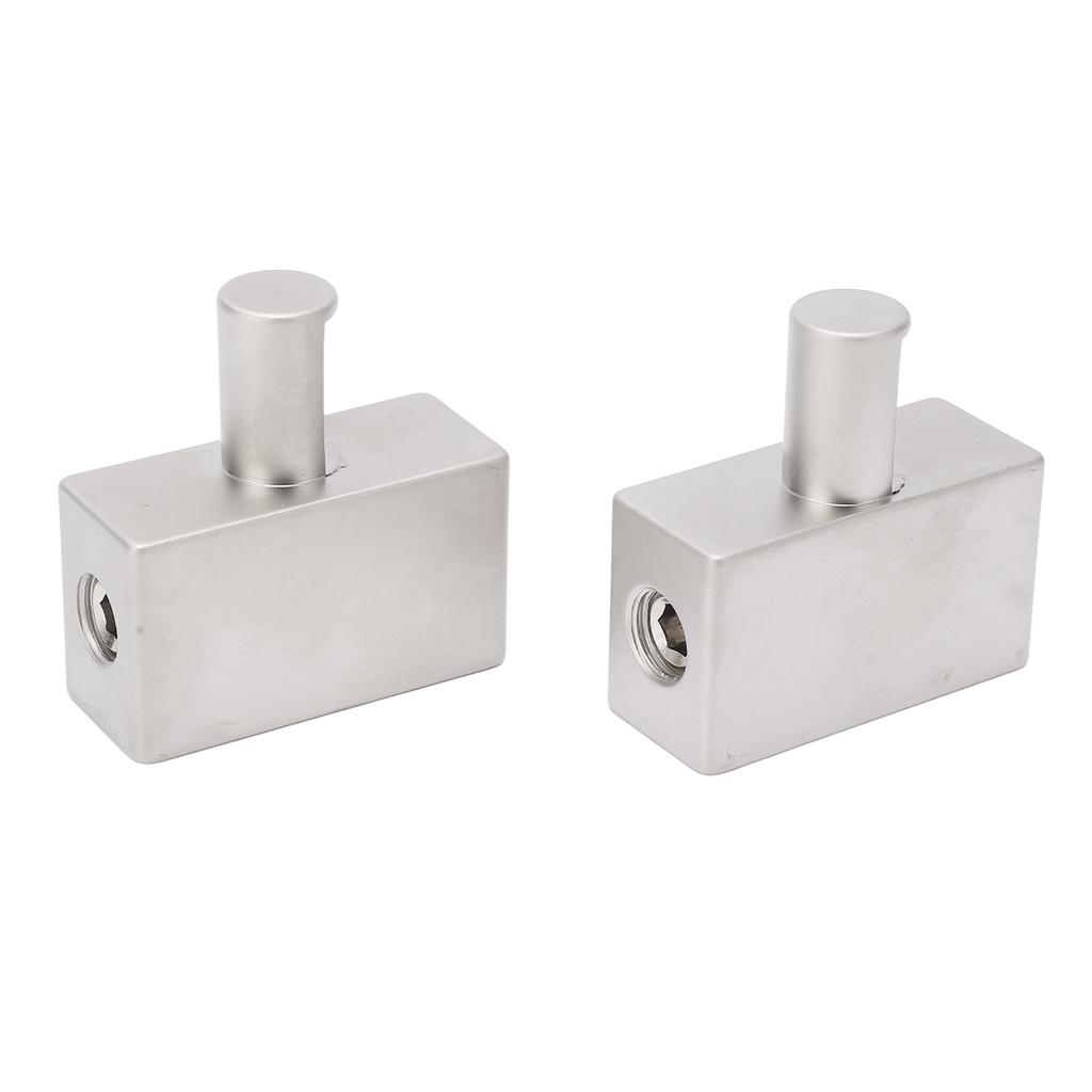 2pcs Dual 1 0 Gauge to 1 0 Gauge Amplifier Input Reducer Nickel Plated Aluminum Alloy High Power for Car Audio