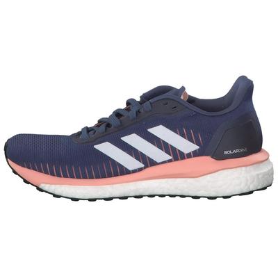 Solar Drive 19 Breathable Mesh Low-Top Running Shoes Women Sneakers Blue Pink EF0778