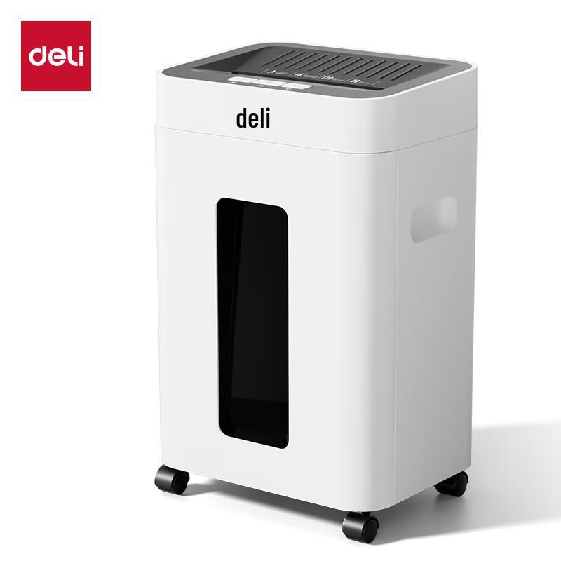 Deli High-Security Office Paper Shredder CN plug (adapter included)