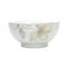 Set di stoviglie in ceramica smaltata con bordo dorato Yu Bao Fang - Elegante collezione di ciotole e piatti per la nuova casa.