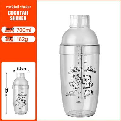 700ml Plastic Shaker Set for Cocktails & Tea