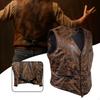 Steampunk Cowboy Waist Coat Vest Adults Dance Outfit for Roles Play Dressing Up