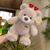Heart Shaped Headband Bear Rabbit Plush Toy Cute Stuffed Animal Doll Gift Kids