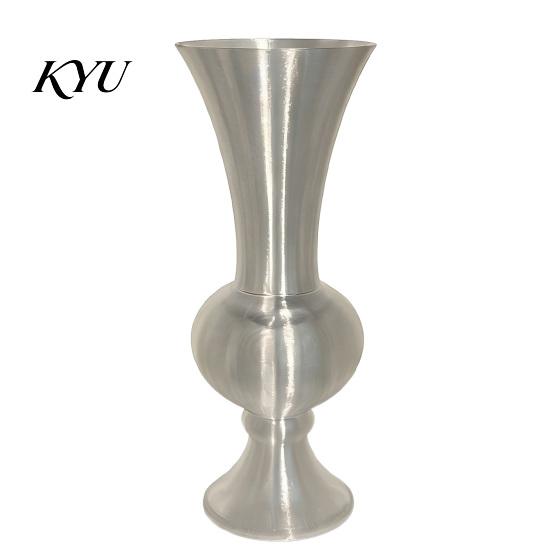 Stylish Balcony Decor Retro Curved Decorative Flower Vase, 3D Printed Flared Neck Plant Pots for Windowsill Minimalist Tabletop Floral Container