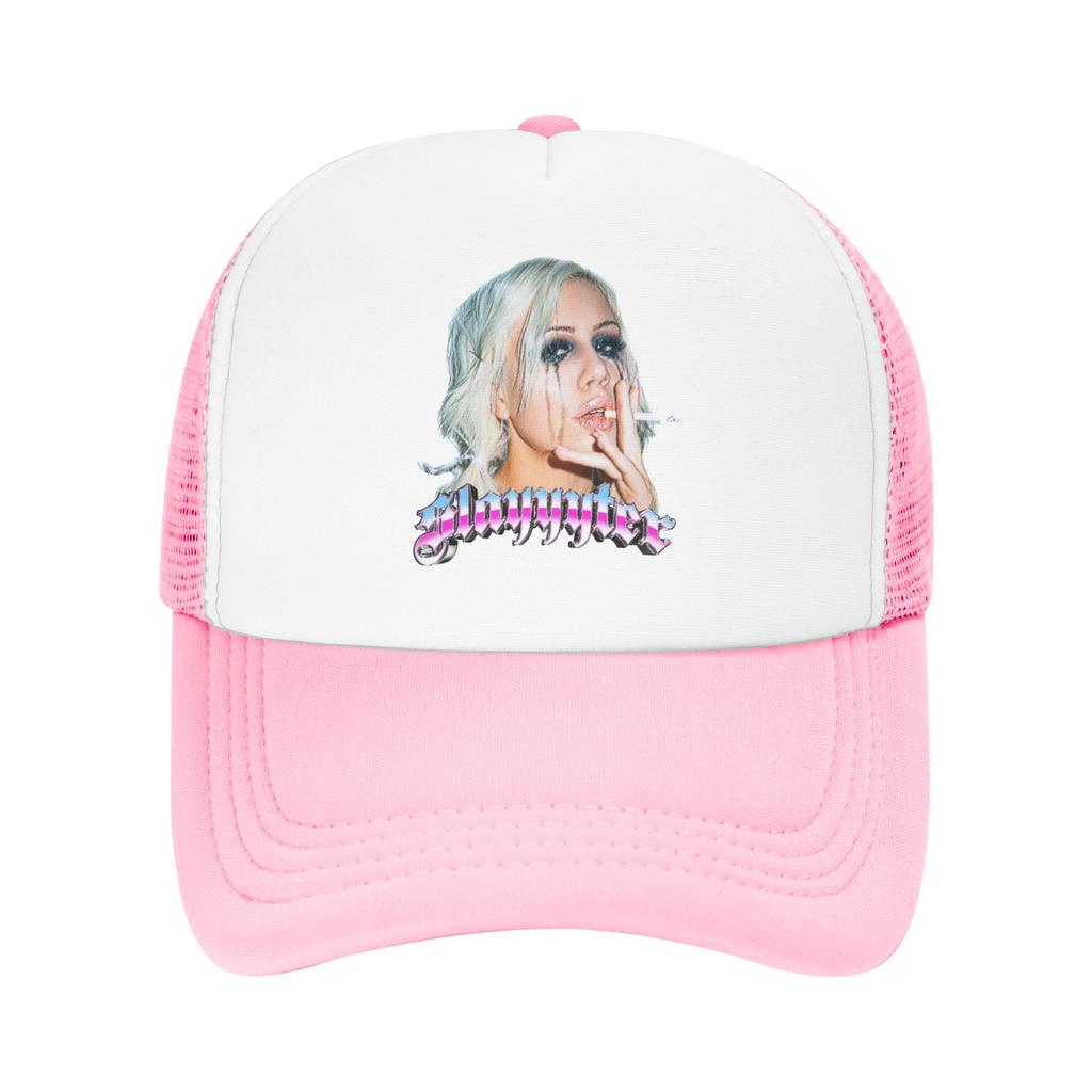 Slayyyter Face Central Mesh Baseball Cap Adult Fashion Sun Hats Hat Breathable Summer Trucker Hat